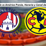 Atlético San Luis vs América Previa, Horario y Canal de Transmisión